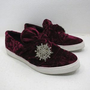 Wendy Williams Crush Velvet Casual Dress Loafers Women's Shoes 12
